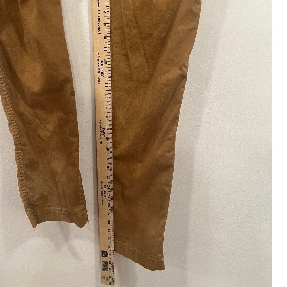 American Eagle Pants Mens Brown Extreme Flex Original Straight Chino Size 28x34